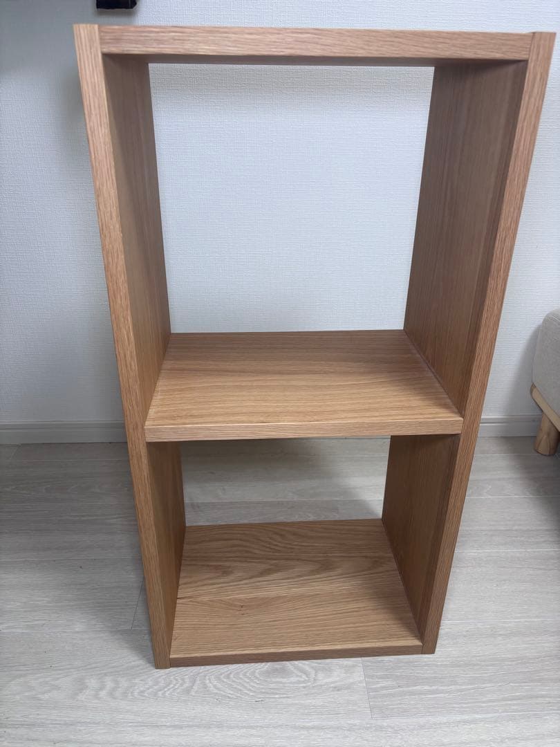 無印良品　スタッキングシェルフ②