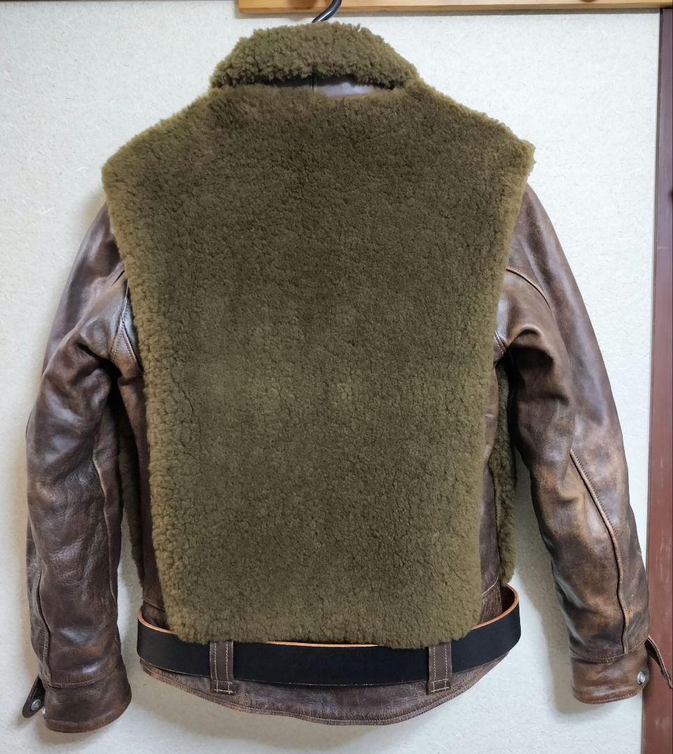 レインボーカントリー 熊ジャン・グリズリージャケット サイズ40