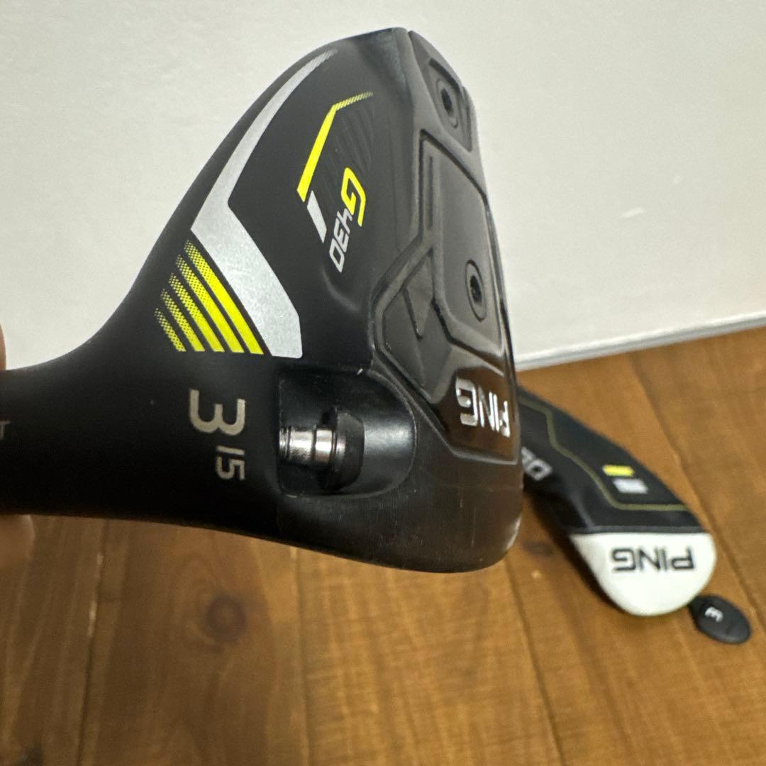 PING G430 3w 15度　LST ヘッド　ヘッドカバー