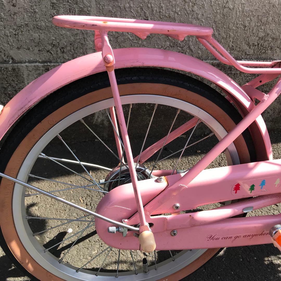 （引き取り限定）ブリヂストン HACCHI ハッチ 18インチ ピンク