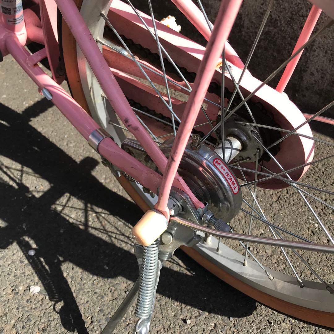 （引き取り限定）ブリヂストン HACCHI ハッチ 18インチ ピンク