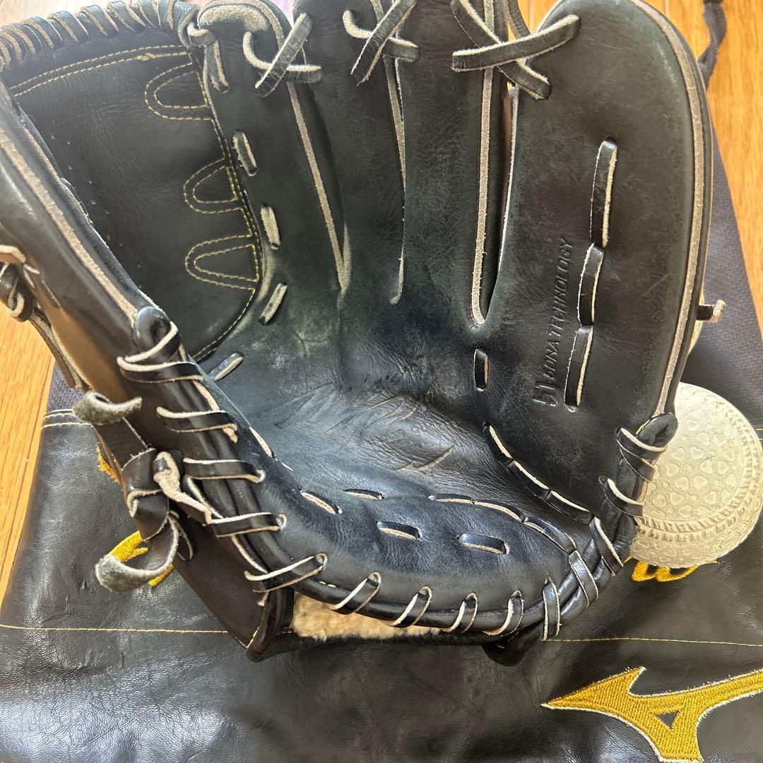 ［値下げ中］ミズノプロ 投手用軟式グローブ