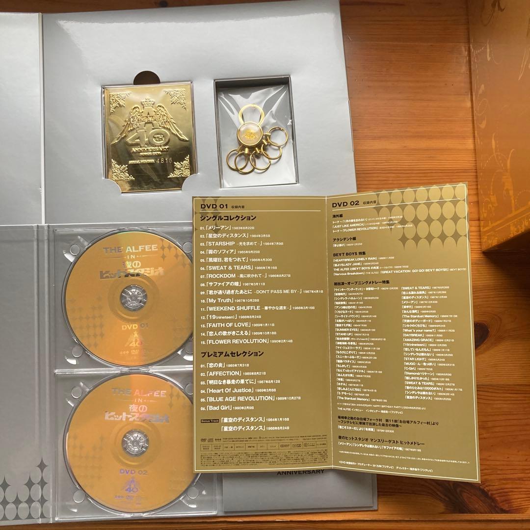 THE ALFEEアルフィー40th Anniversary スペシャルボックス