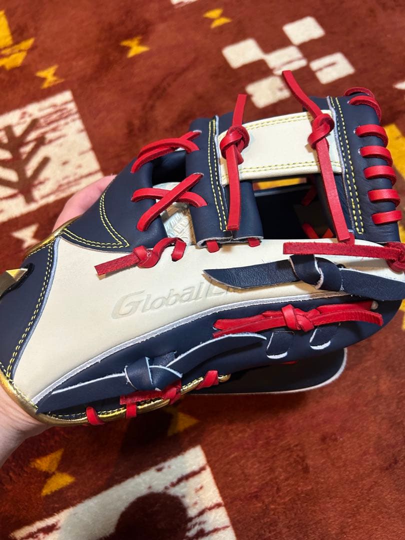 ミズノ　グローバルエリート軟式　内野用　大人用