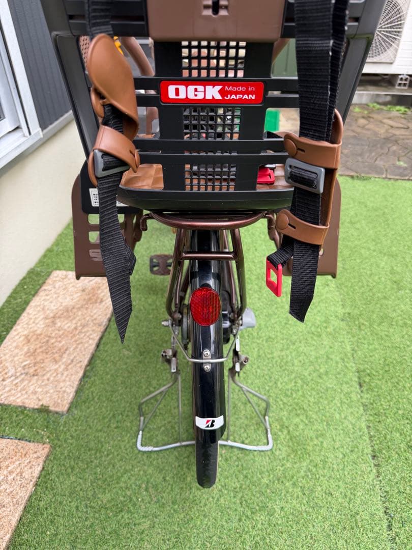 た*お様 引取り限定！ブリヂストン子供乗せ自転車「アンジェリーノ