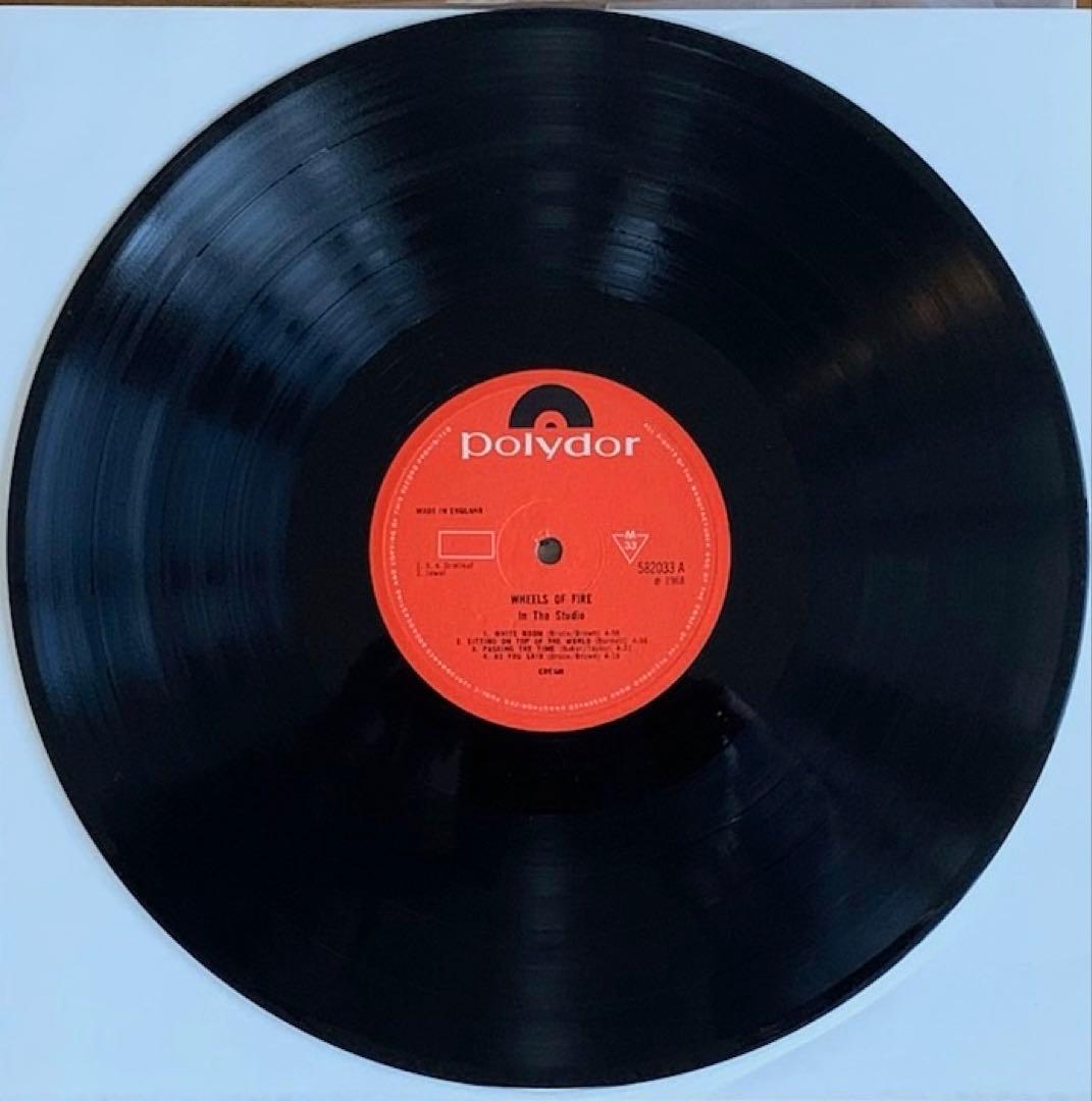 中古LP Cream - Wheels Of Fire 1968年スタジオ録音盤