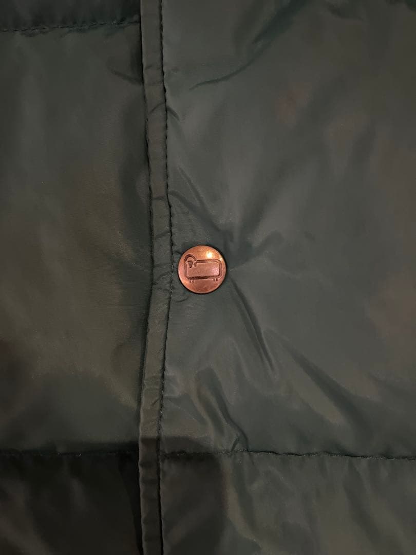 80s wool rich ウールリッチ　ダウンベスト　グリーン