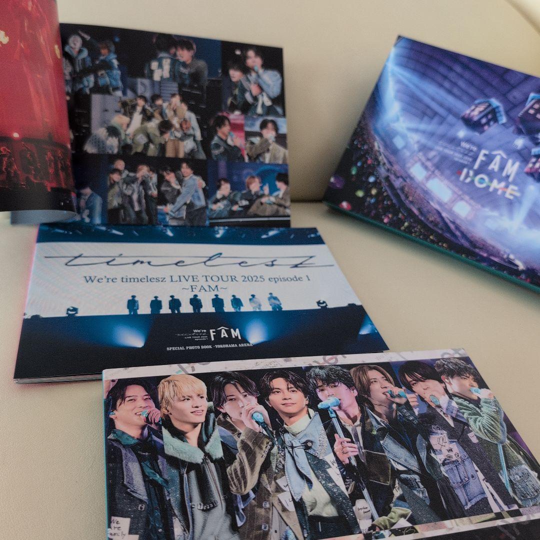 timelesz FAM DOME 2025-2026 初回限定盤 DVD
