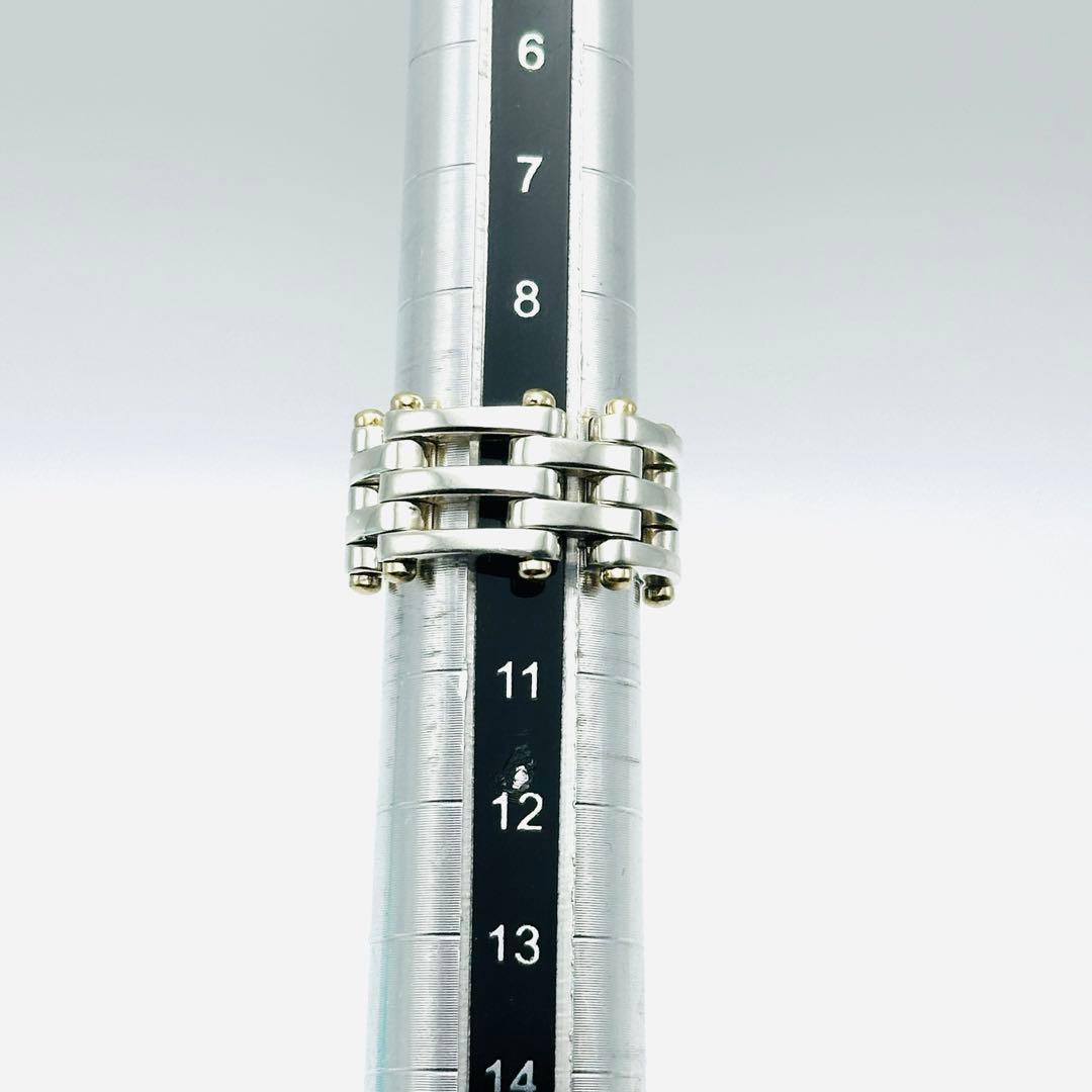 Tiffany ティファニー　ゲート　リング　925 750 コンビ　10号
