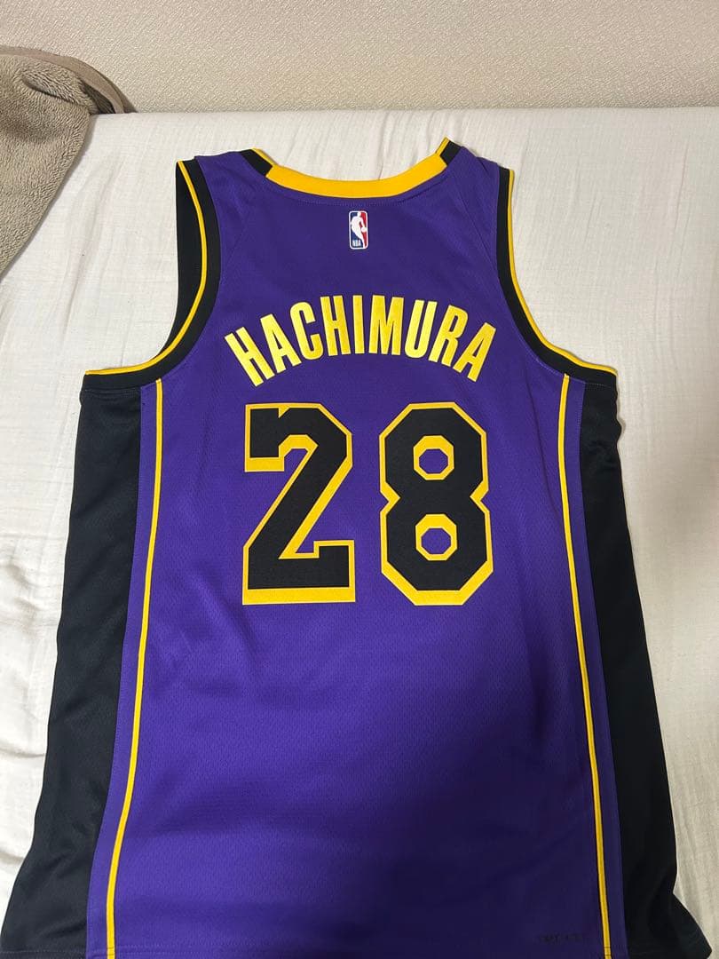 Lakers Hachimura 28 ユニフォーム