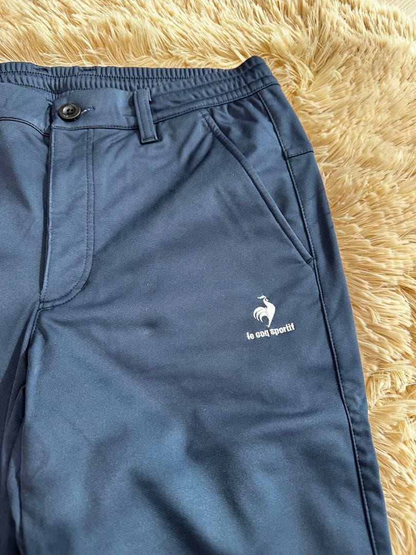 上下セット／le coq sporting GOLF／極暖／裏ボア／M／紺色