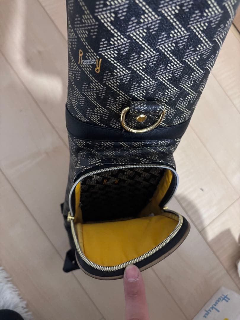 レザレクション、スタンドゴルフバッグ ブラック