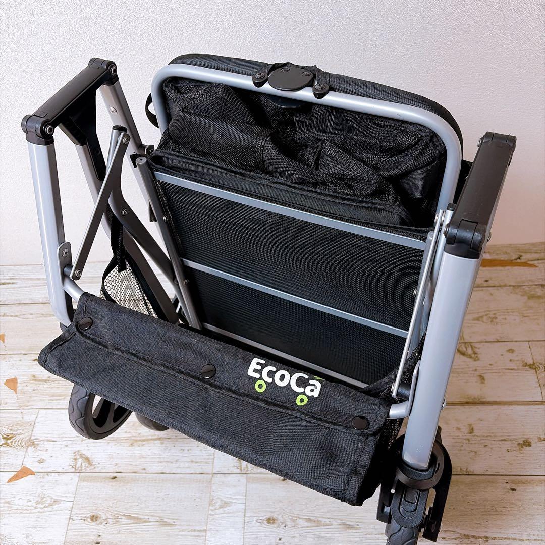 【✨美品✨】EcoCa エコカ マイカート　ショッピングカート 折りたたみ