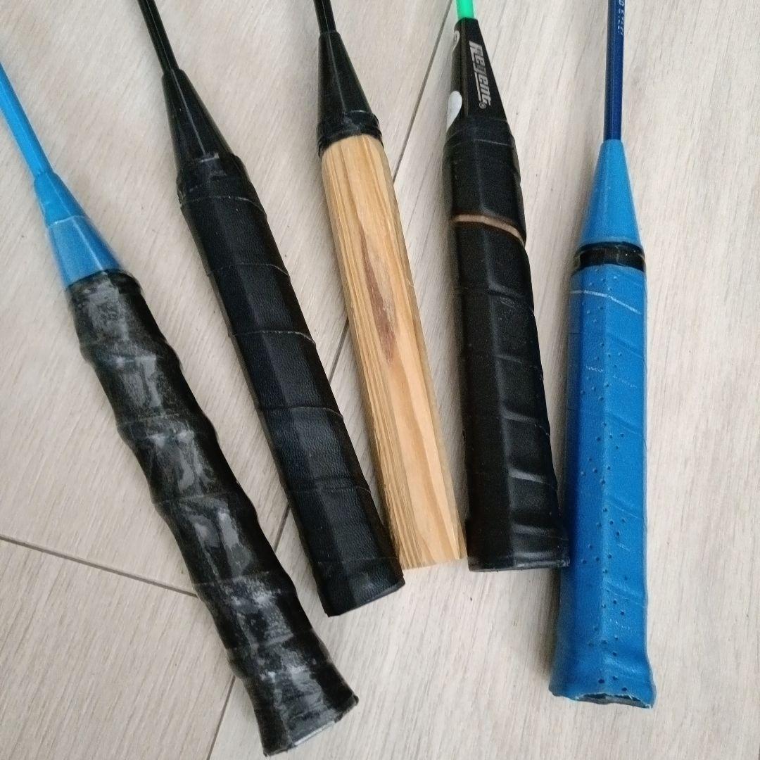 バドミントンラケット 5本セット