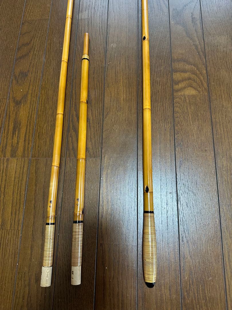 ヘラブナ竿掛け　玉の柄　龍仙