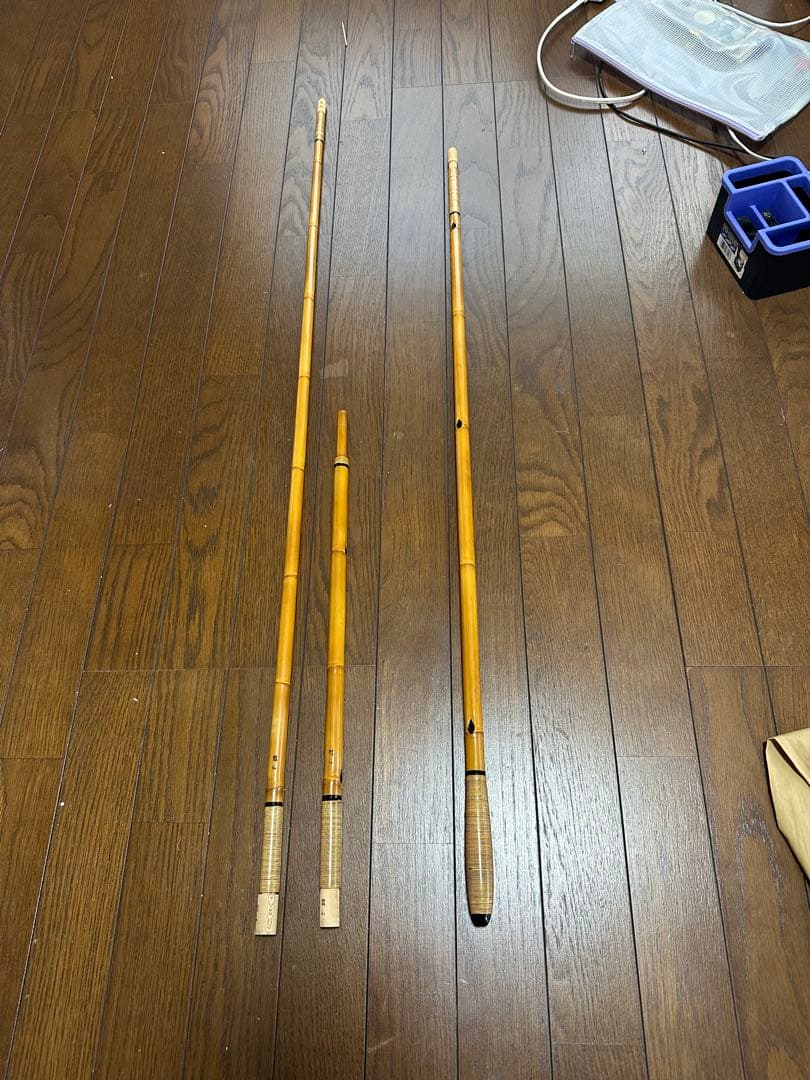 ヘラブナ竿掛け　玉の柄　龍仙