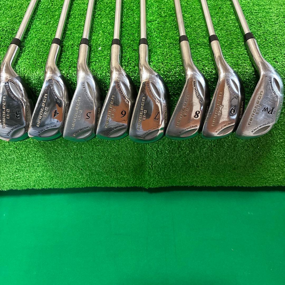 人気●ユーティリティアイアン♯3～PW8本セット‼️飛距離＋方向性＋直進性抜群