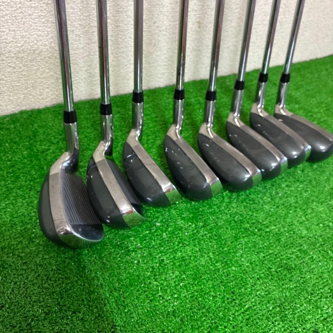 人気●ユーティリティアイアン♯3～PW8本セット‼️飛距離＋方向性＋直進性抜群