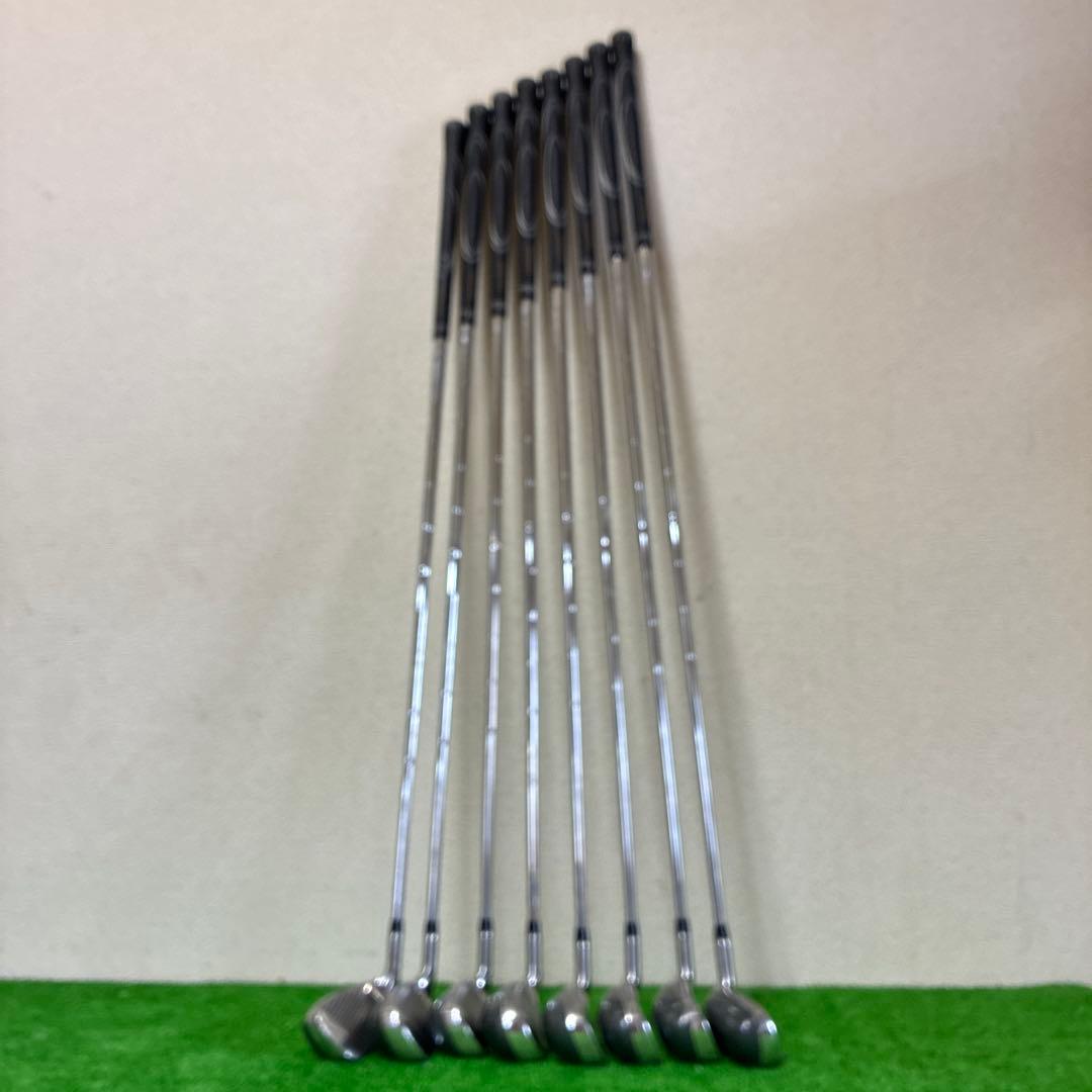 人気●ユーティリティアイアン♯3～PW8本セット‼️飛距離＋方向性＋直進性抜群