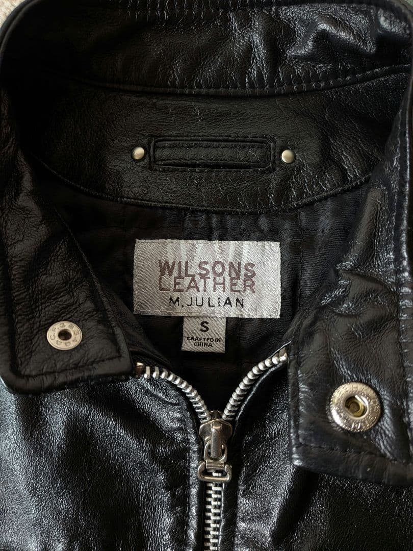 ジャケット・アウター 90's WILSON M.JULIAN leather jacket