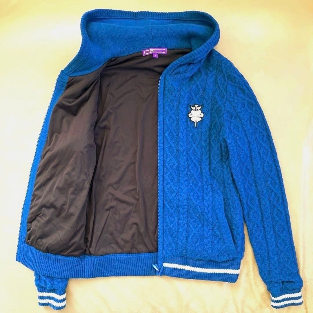 【美品】 BEAMS GOLF レディース 防風 フルジップ ブルゾン Sサイズ