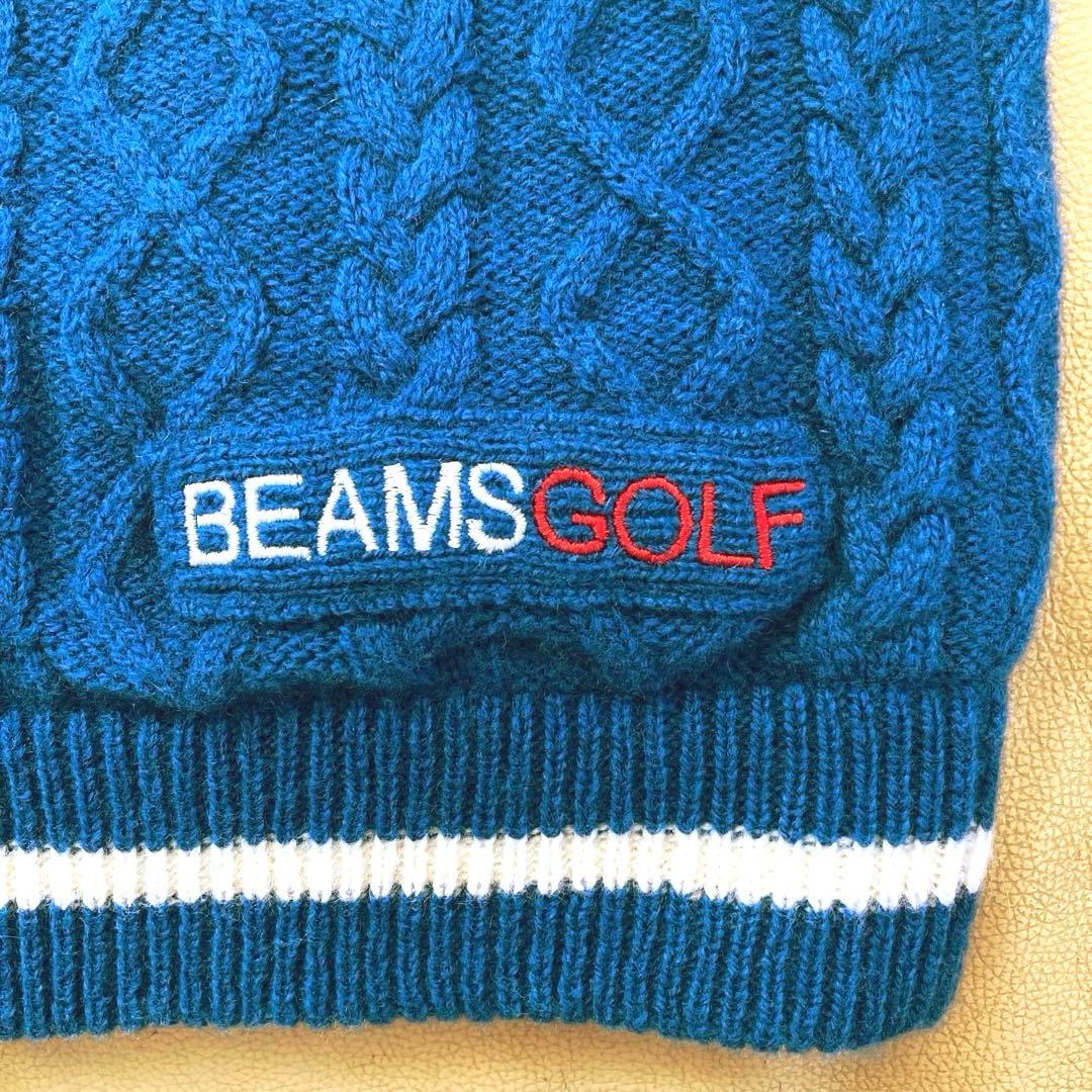 【美品】 BEAMS GOLF レディース 防風 フルジップ ブルゾン Sサイズ