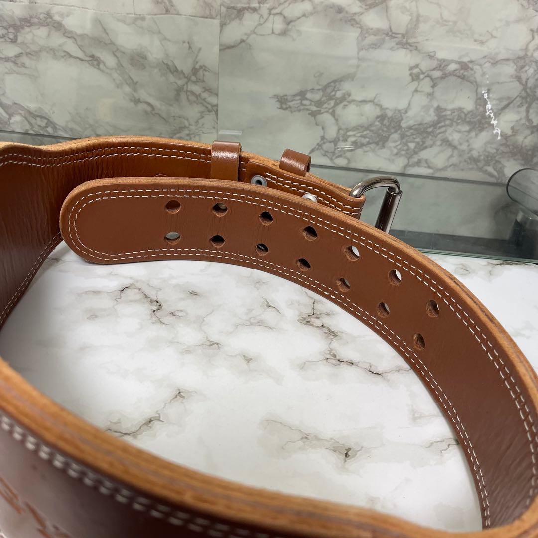 GOLD'S GYM ゴールドジム ベルト 本革 レザー プロレザーベルト