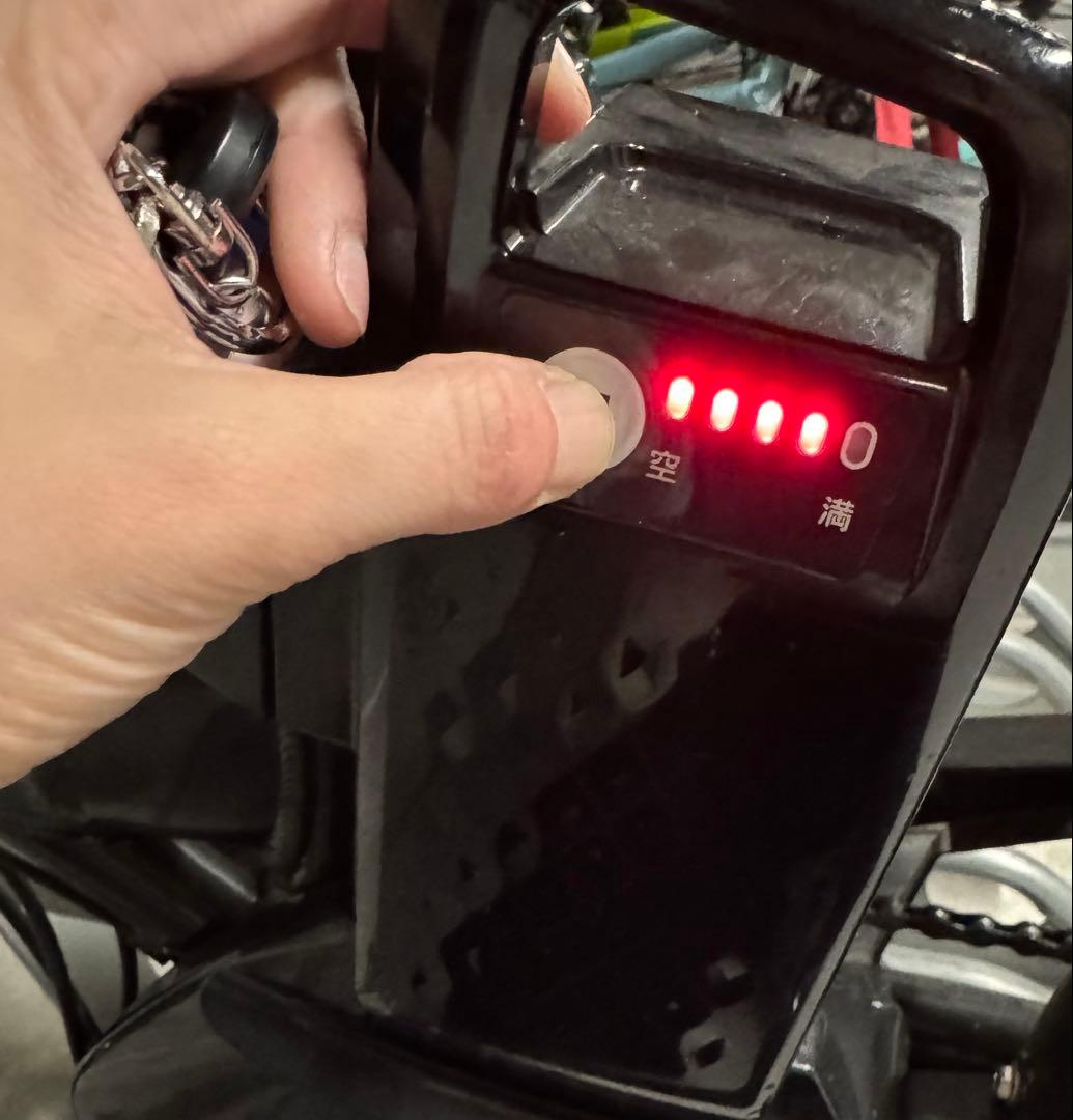 パナソニック　オフタイム　折りたたみ電動アシスト自転車　BE-ELW072A