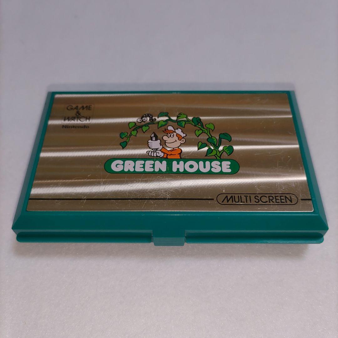 ゲーム＆ウオッチ マルチスクリーン　グリーンハウス