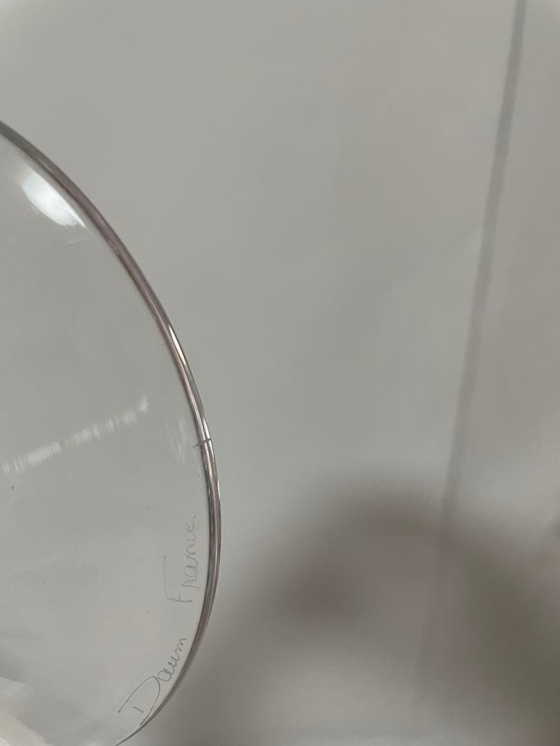 Daum FRANCEドームフランス フラワーベース 花瓶 高級クリスタルガラス