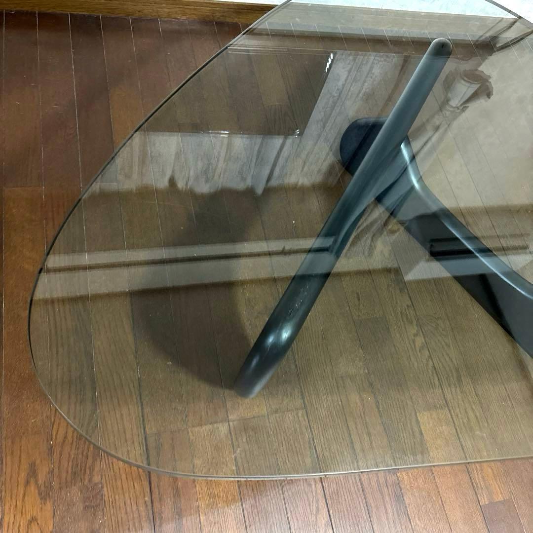 【美品】※直接お渡しのみ イサムノグチ コーヒーテーブル ガラステーブル