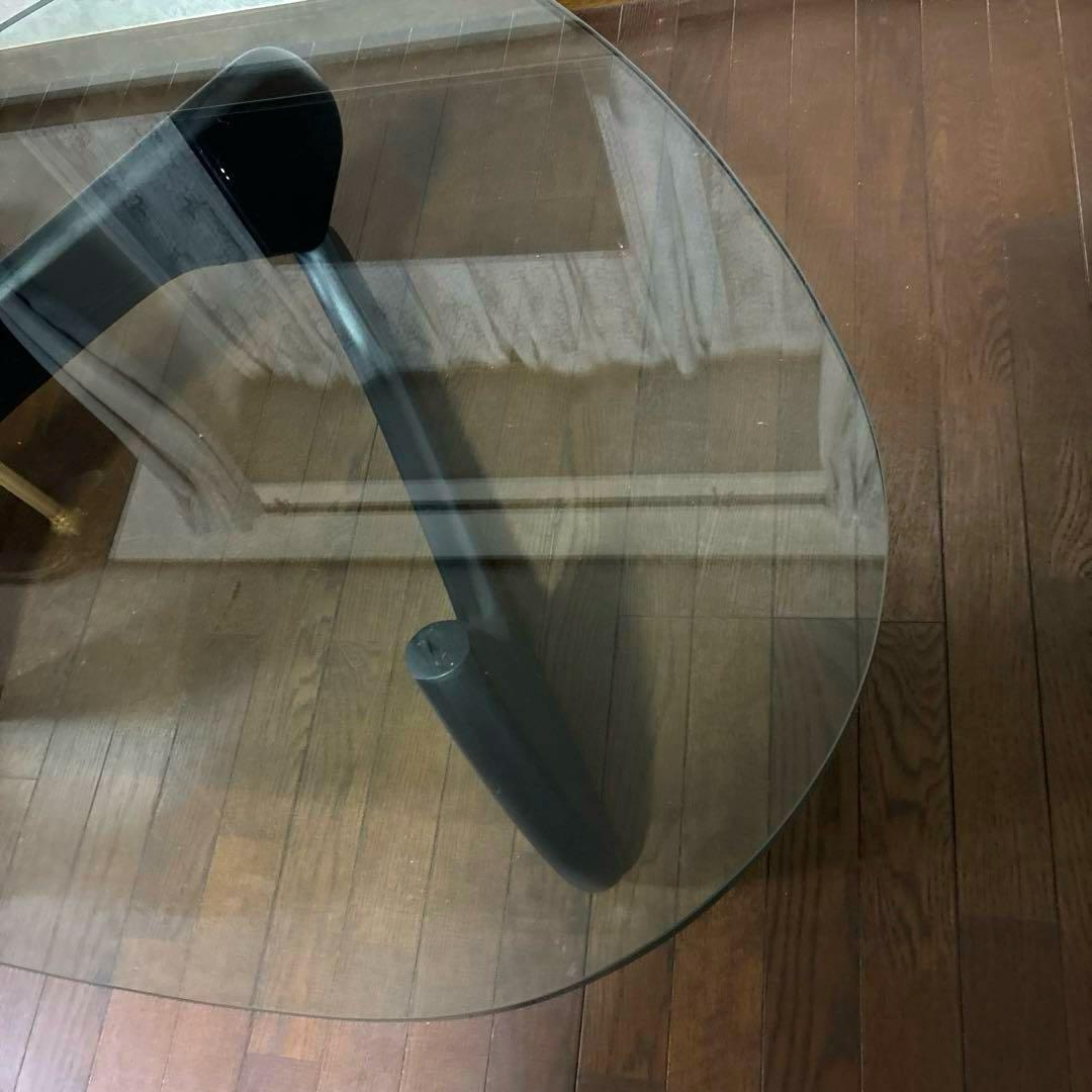 【美品】※直接お渡しのみ イサムノグチ コーヒーテーブル ガラステーブル