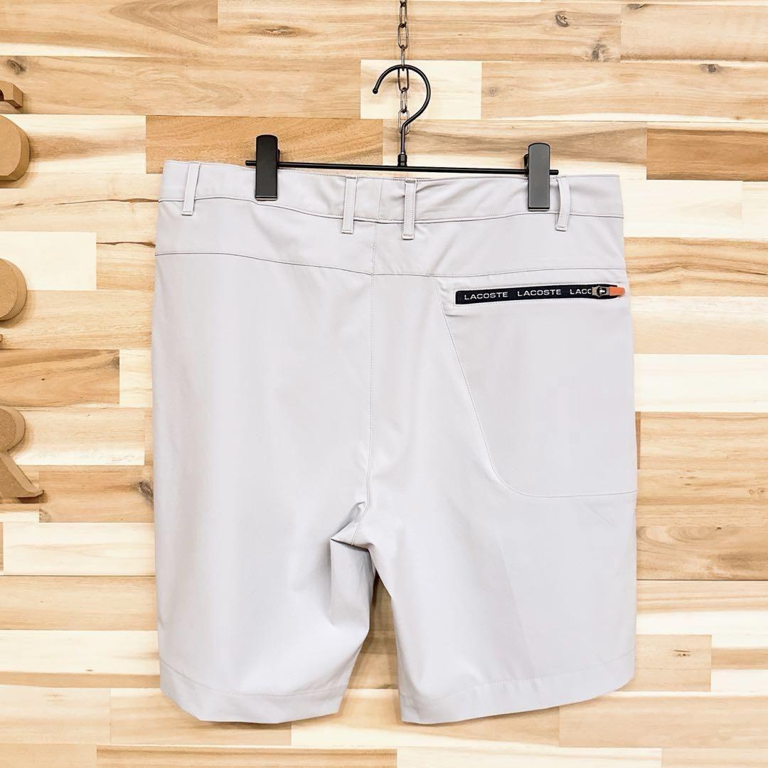 美品/廃番【ラコステ】ゴルフ ショーツ ハーフパンツ ショートパンツ グレー×紺