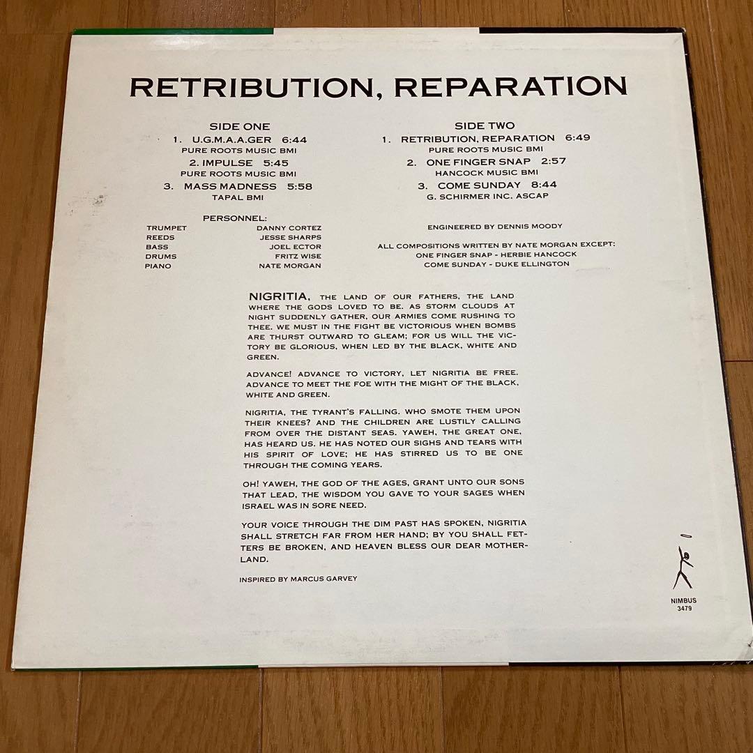 ◆USオリジナル◆Nate Morgan◆RETRIBUTION