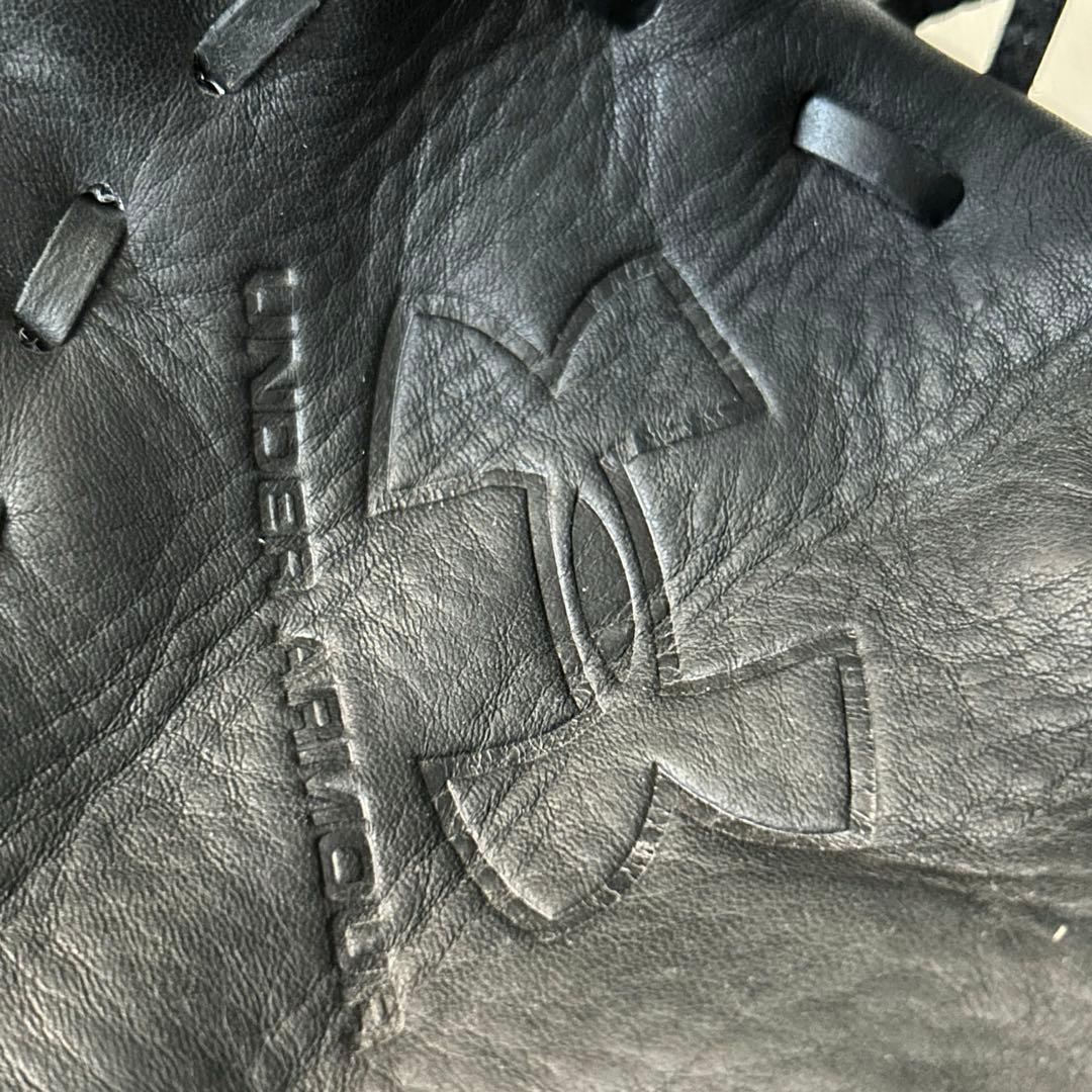 アンダーアーマー少年用軟式グローブ 黒　1301007 新品未使用　保管袋付