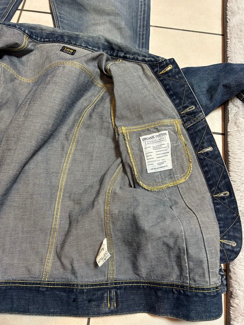 Lee デニム　ライダース　 セットアップ
