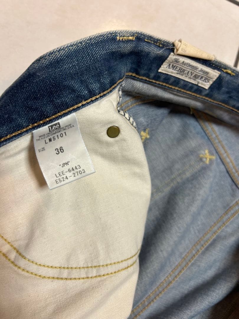 Lee デニム　ライダース　 セットアップ