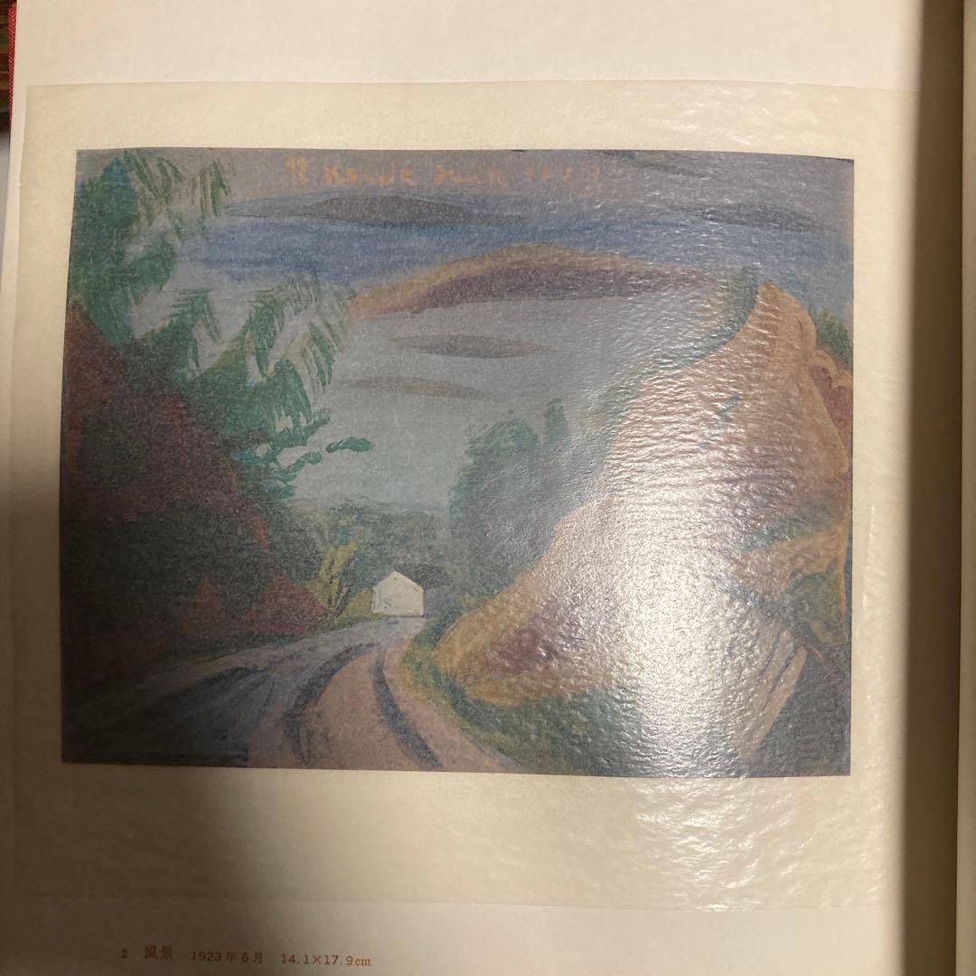 楢重硝子絵集　求龍堂　限定300部　定価30000円　昭和45年3月発行