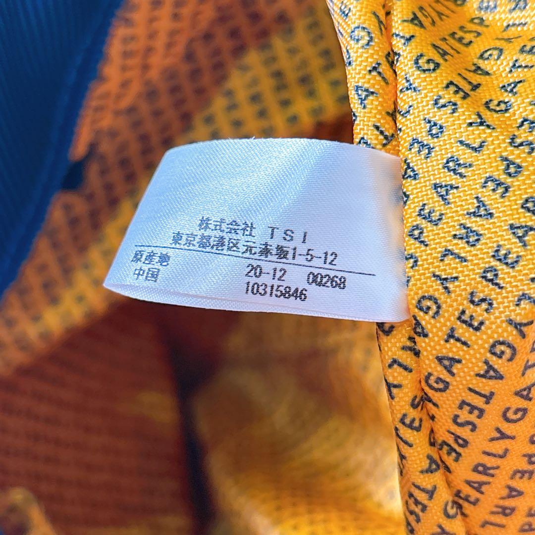 【美品】PEARLY GATES パーリーゲイツ　カートバッグ　青　ニコちゃん