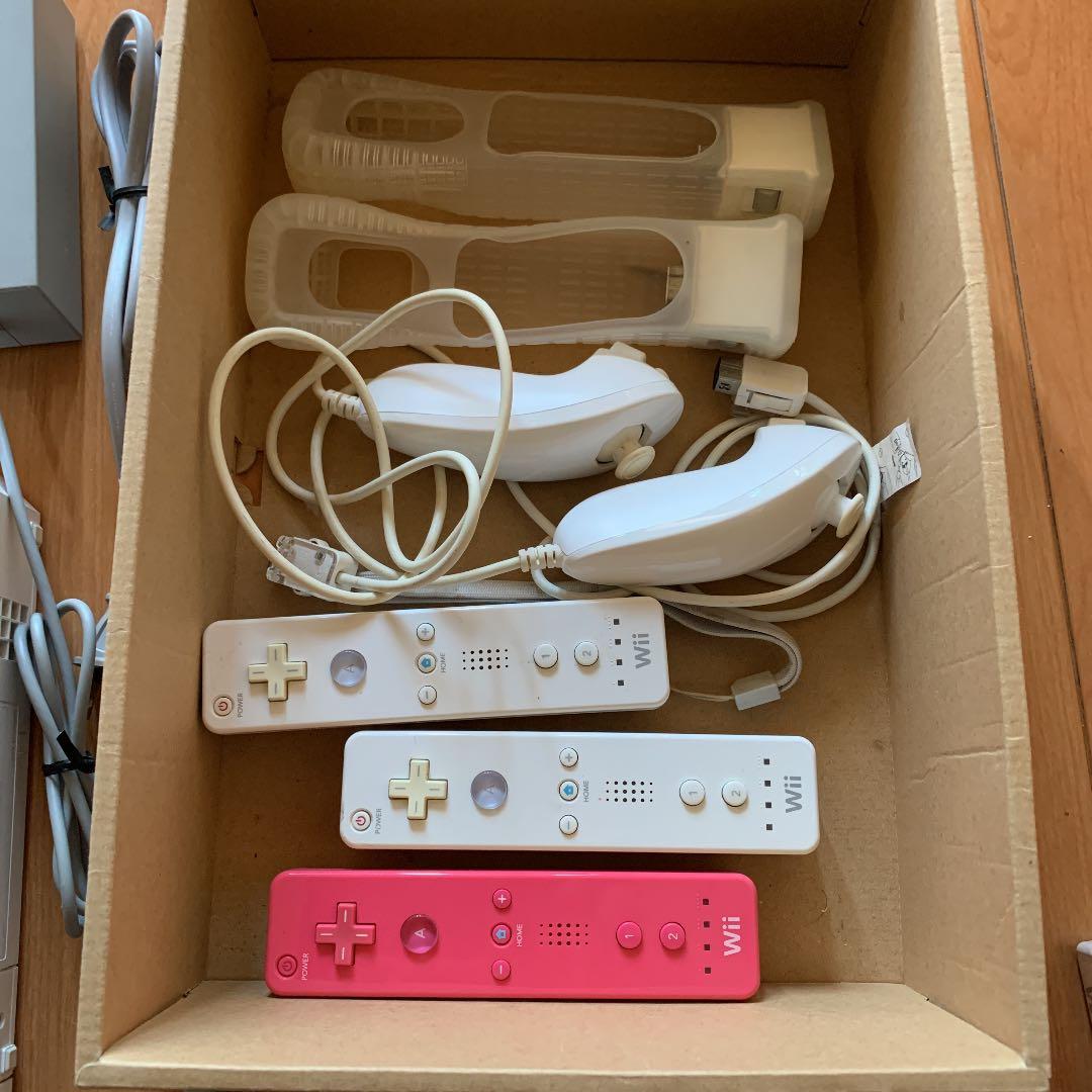 Wii本体、リモコン、ソフト