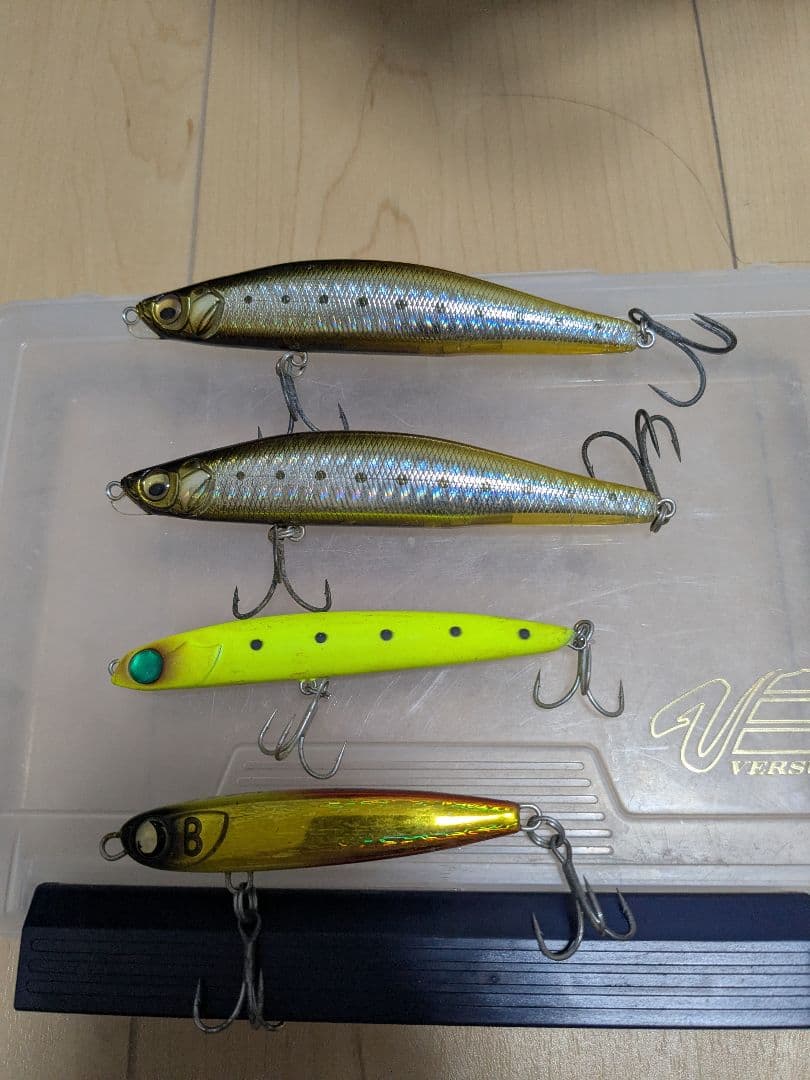 シーバスルアー 17個セット クリアケース付き　最終価格