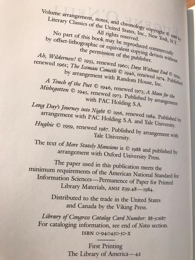 洋書3冊セットEugene O'Neill Complete Playsオニール