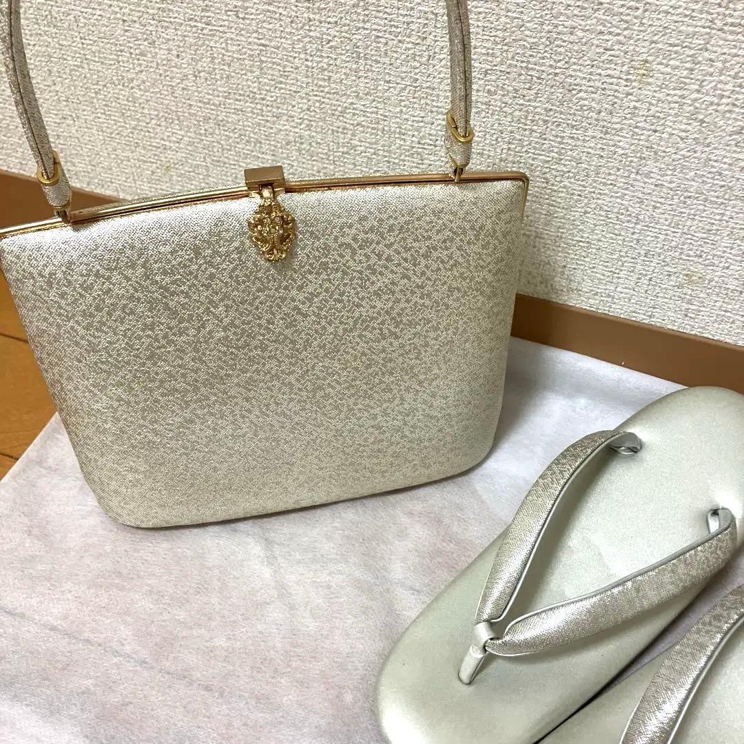 和装用バッグと草履 セット