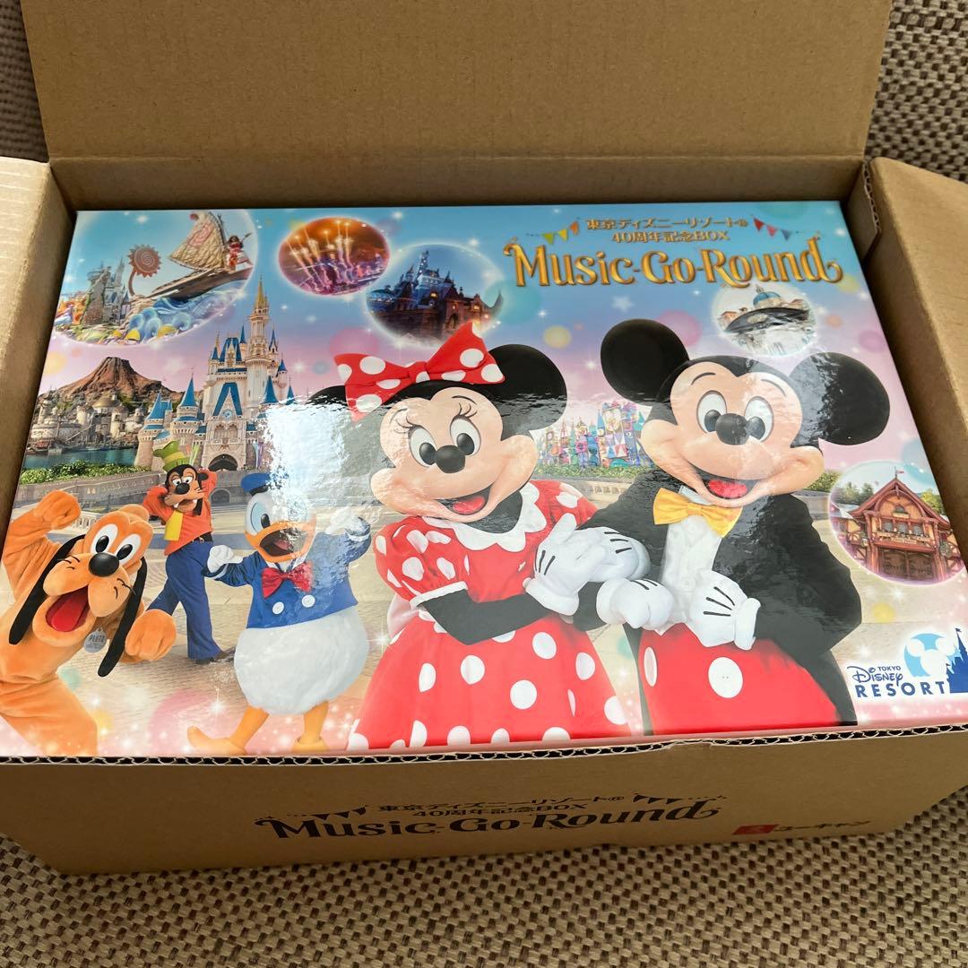 マ*ロ様 東京ディズニーリゾート40周年記念BOXMusic Go Round