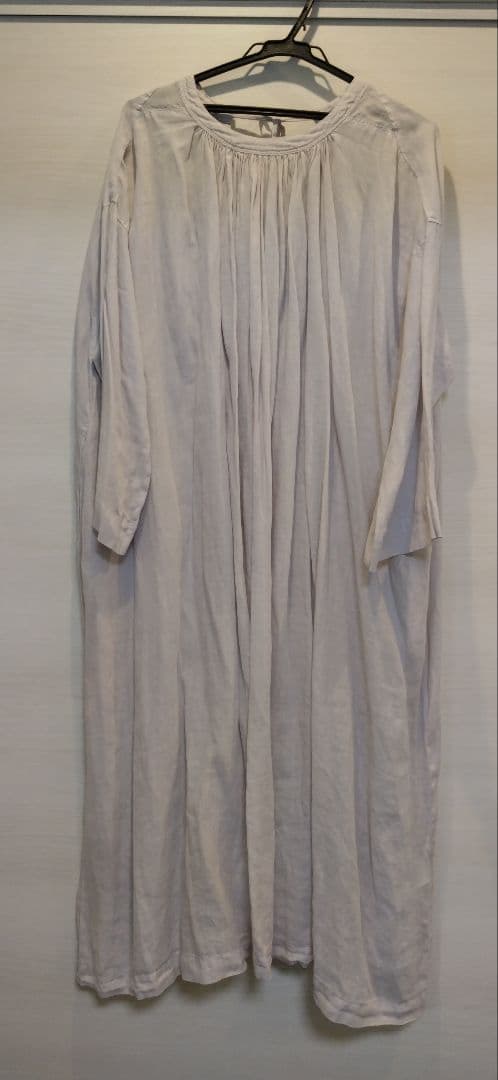 nest Robeネストローブ　ラミー超撥水スモックワンピース　リネン　麻