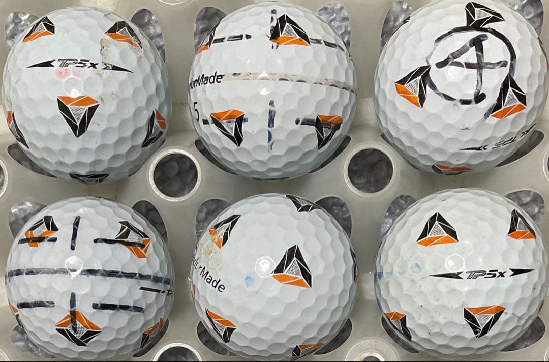 ⑨ テーラーメイド ロストボール ゴルフボール 24球