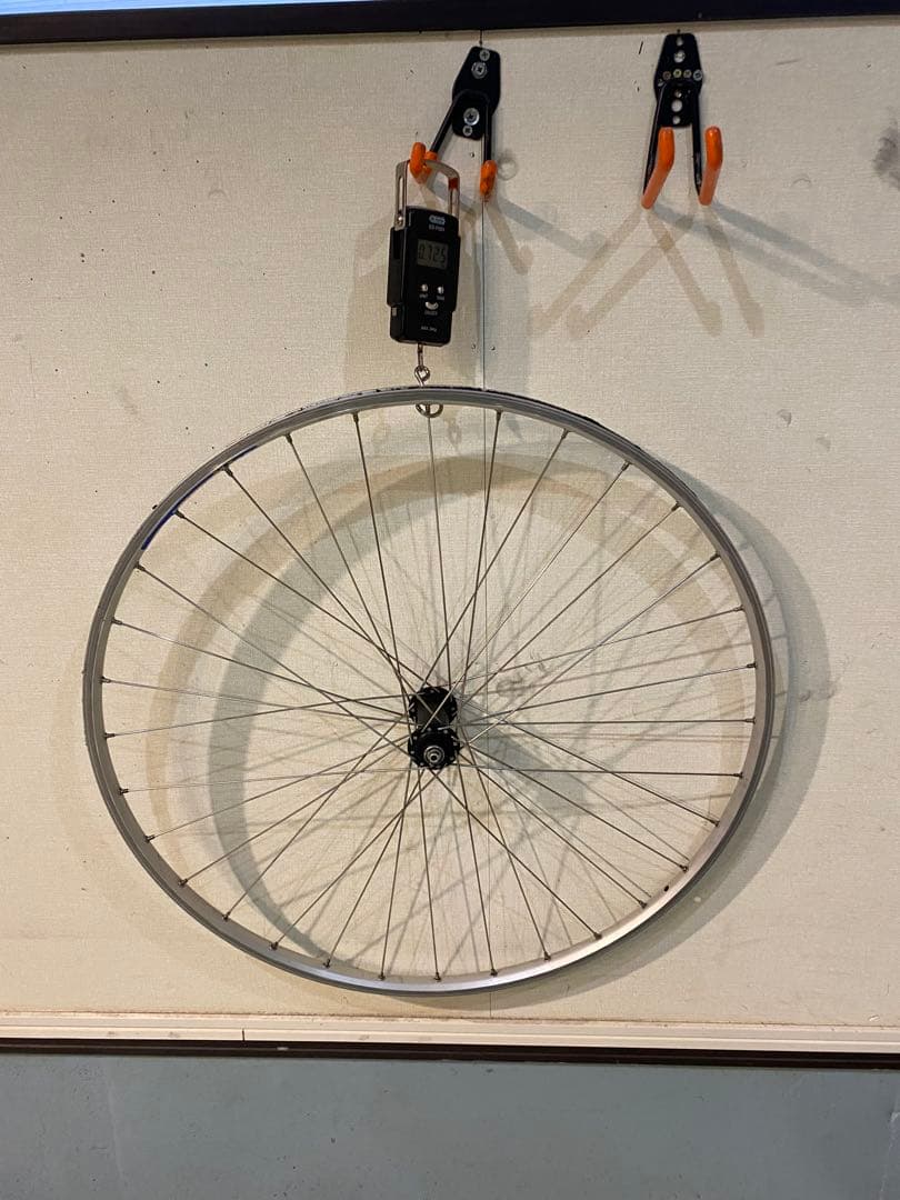 Campagnolo Record ハブ 組み　MAVICホイール