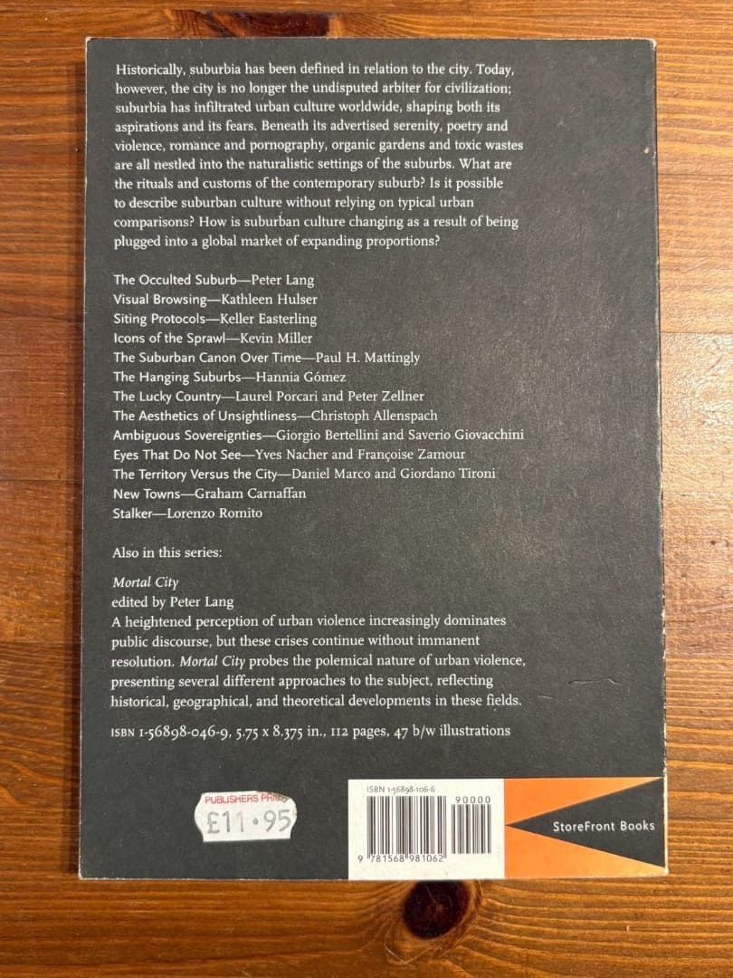 アート・デザイン・音楽 Suburban Discipline - Peter Lang, Tam Mi