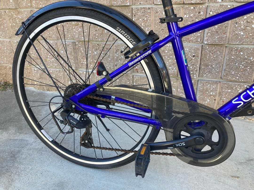 【直接取引】ブリジストン シュライン　自転車 アルミフレーム　26インチ　ブルー