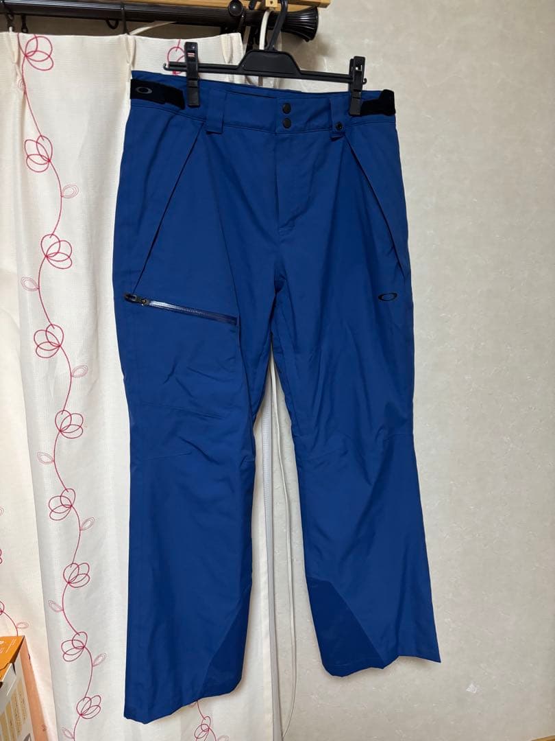 【美品】 OAKLEY スキーウェア 青